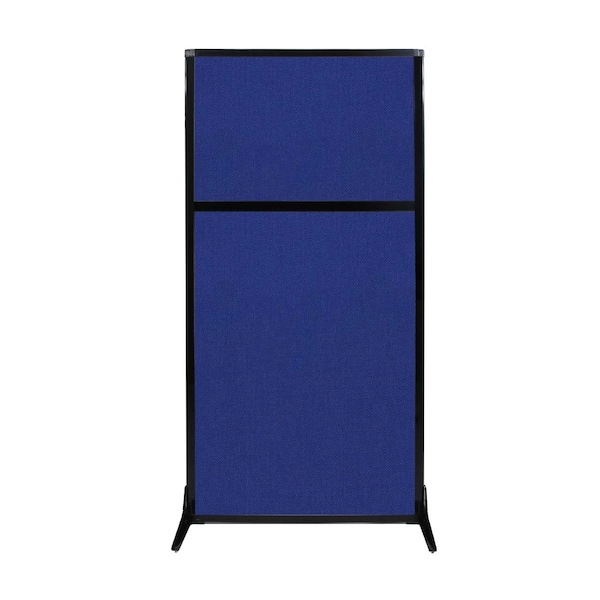 Work Station Screen 33" x 70" Royal Blue Fabric